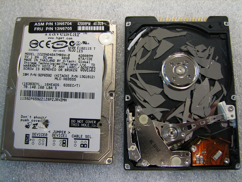 ремонт жестких дисков